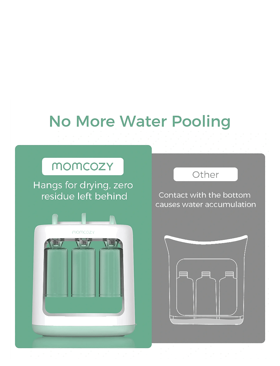 Momcozy - Momcozy Baby Food Maker for Puree Baby Food Maker - kūdikių maisto konteineriai - white - 5