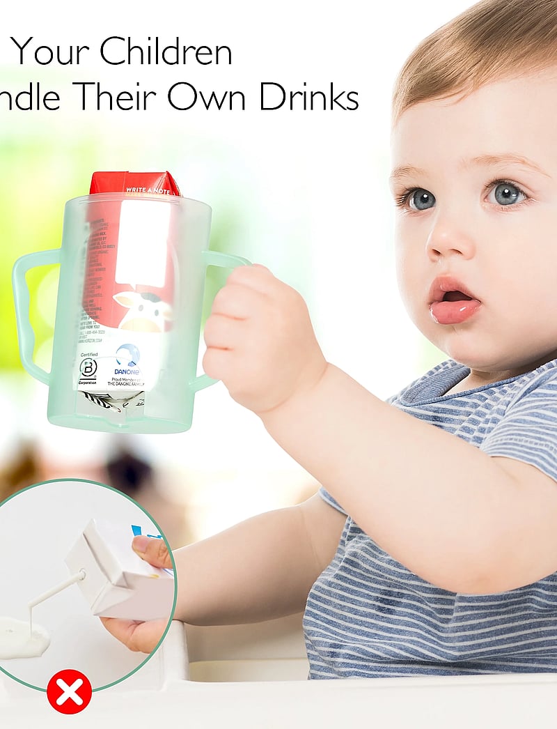 Momcozy - Momcozy Squeeze Proof Holder Green - schnabeltassen - green - 3