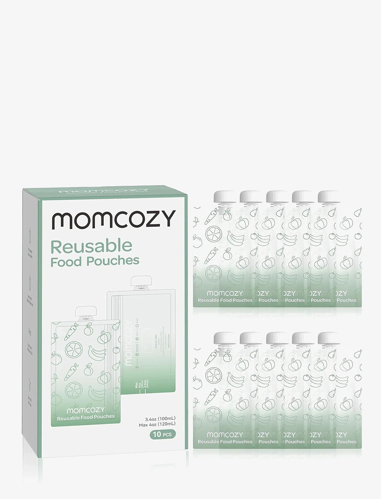 Momcozy - Momcozy  100ML 10PCS Pouches - green - 0