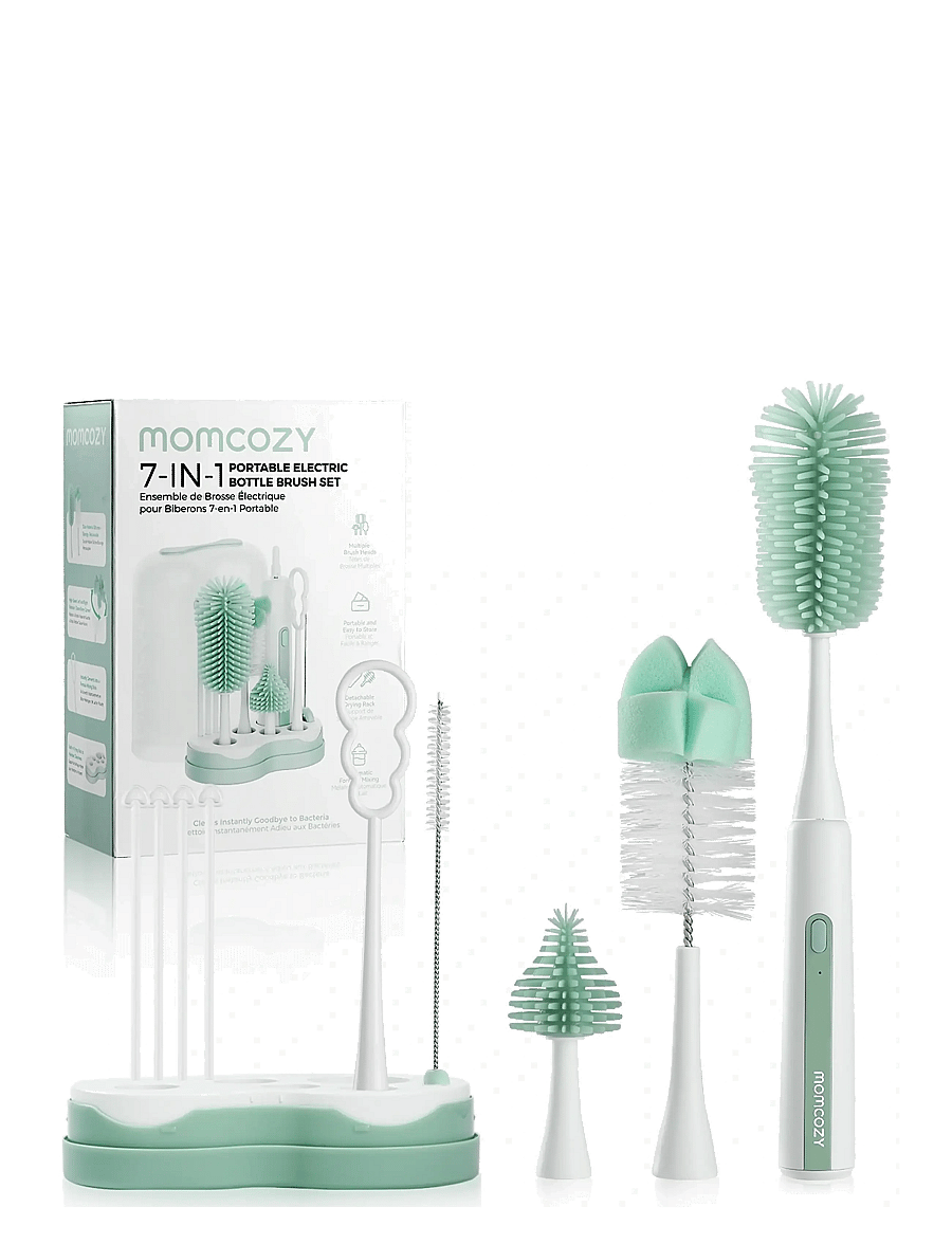 Momcozy - Momcozy 7 in 1 Baby Set Green - accessoires - green - 1