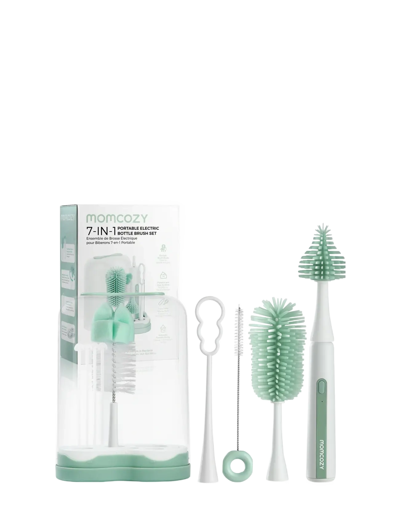 Momcozy - Momcozy  7 in 1 Baby Set Green - accessoires - green - 2