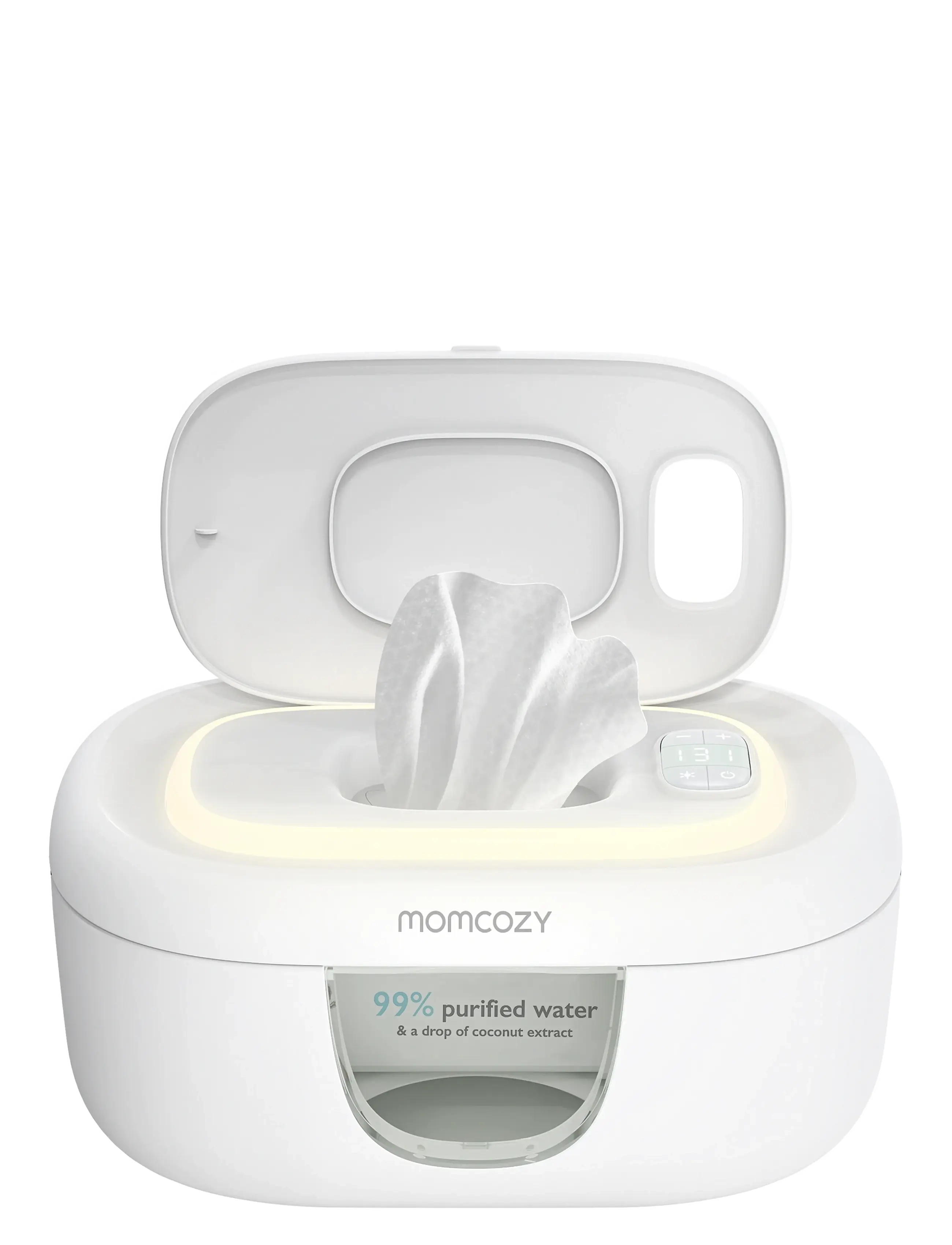 Momcozy - Momcozy  Large Capacity Baby Wipe Warmer- EU Version Wipe Warmer - white - 1