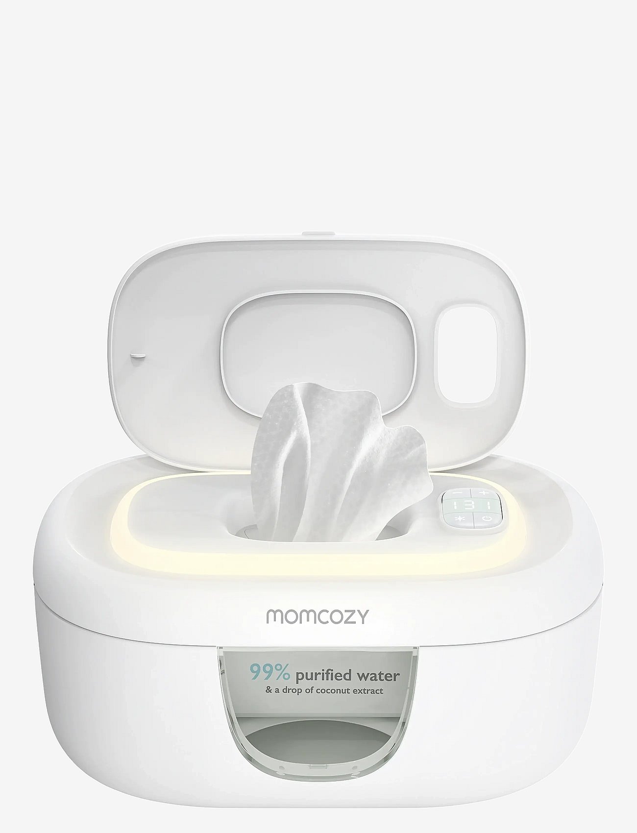 Momcozy Large Capacity Baby Wipe Warmer- Eu Version Wipe Warmer - White - ONE SIZE