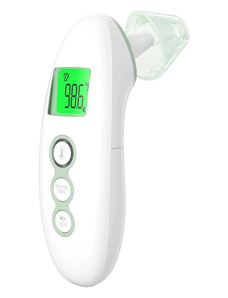 Momcozy - Momcozy Non-Contact Forehead and Ear Thermometer - white - 0