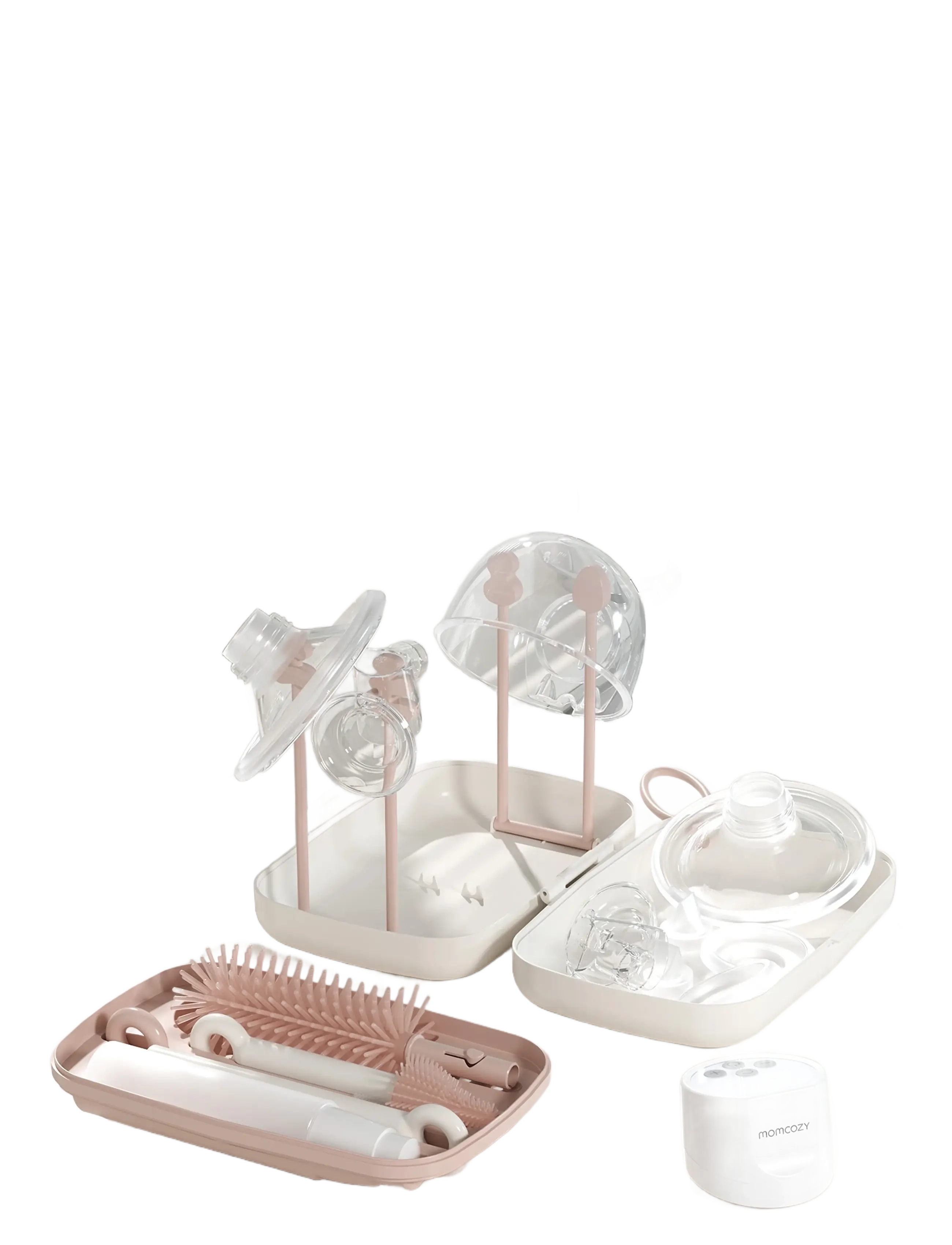 Momcozy - Momcozy  7 in 1 Baby Set Pink - aksesuarai - pink - 2