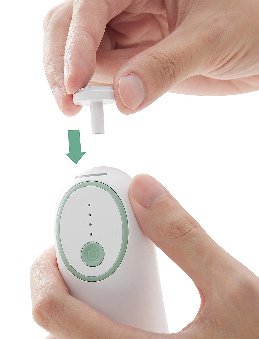 Momcozy - Momcozy Electric Baby Nail File - Low Noise Grooming - ciseaux à ongles et lime - white - 5