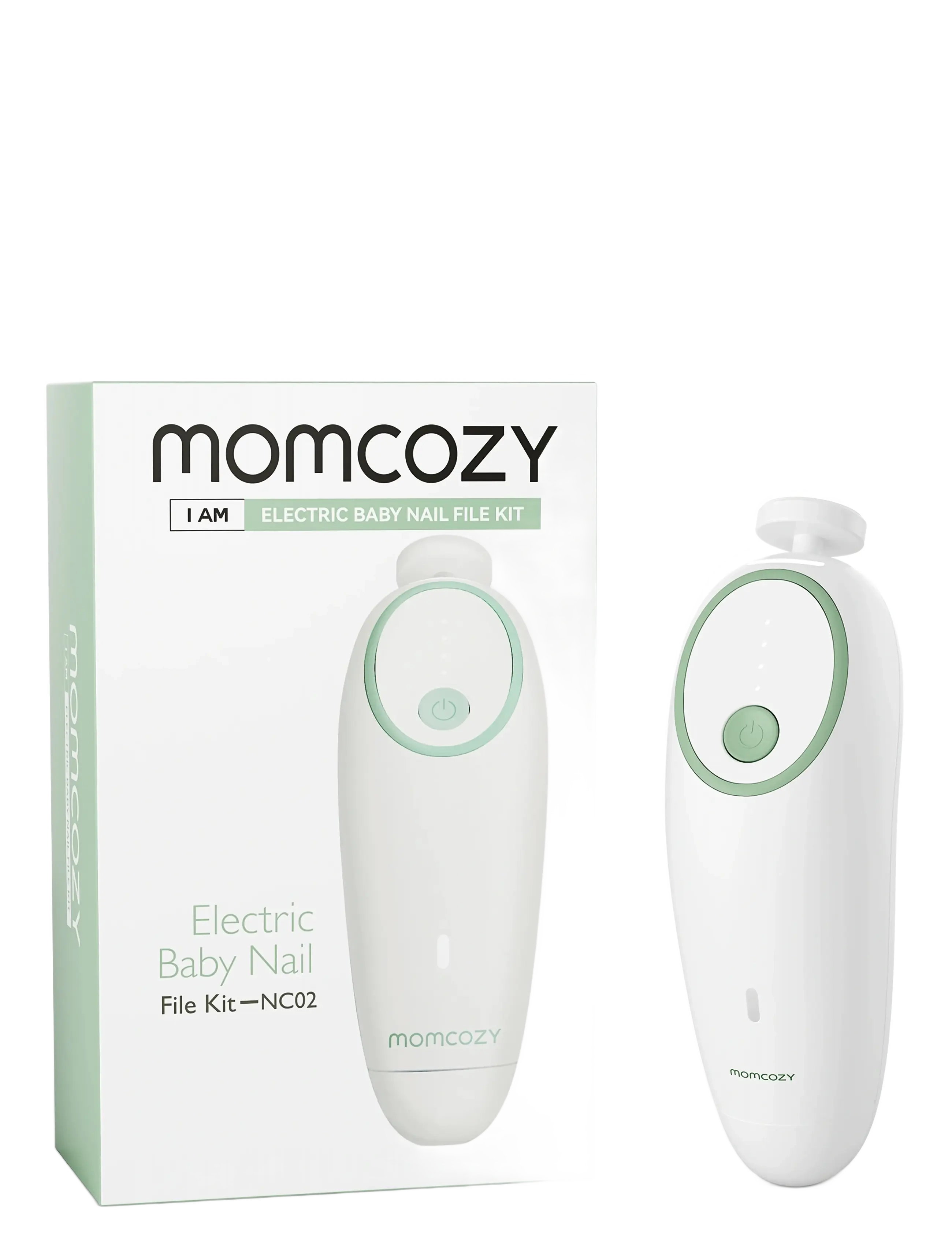 Momcozy - Momcozy  Electric Baby Nail File - Low Noise Grooming - ciseaux à ongles et lime - white - 3