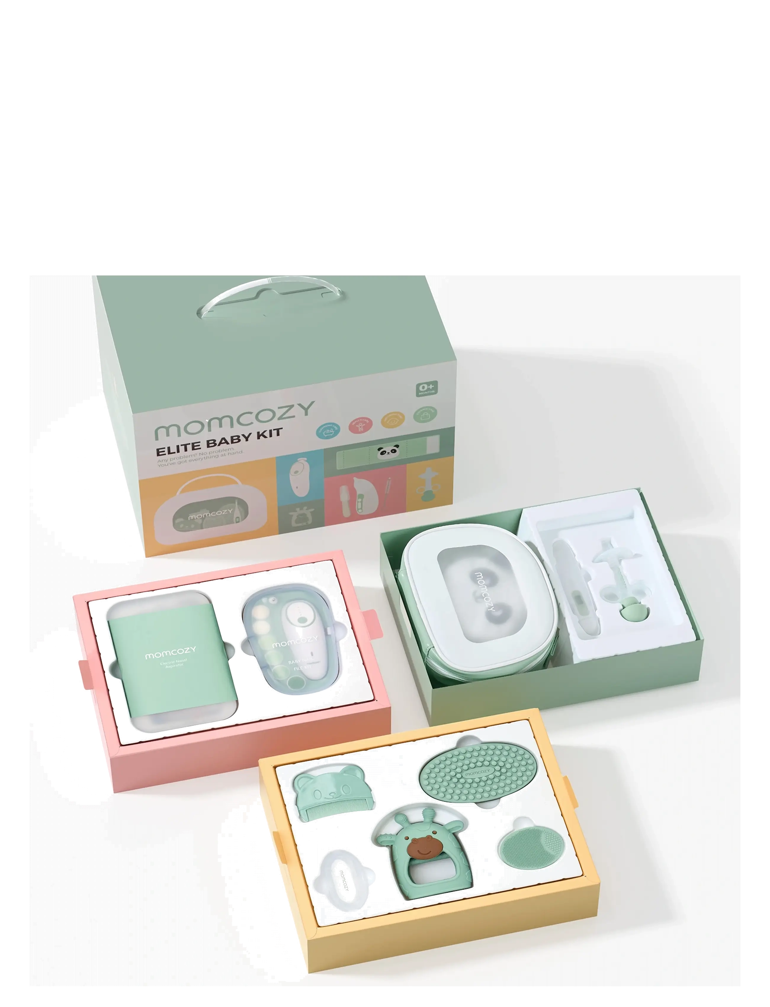 Momcozy - Momcozy  All-in-1 Elite Baby Kit Grooming - thermomètre - multi colour - 2