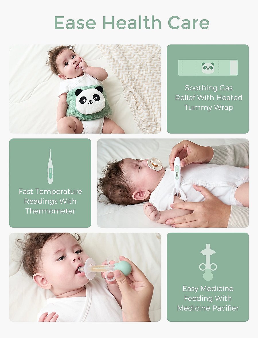 Momcozy - Momcozy All-in-1 Elite Baby Kit Grooming - thermomètre - multi colour - 0