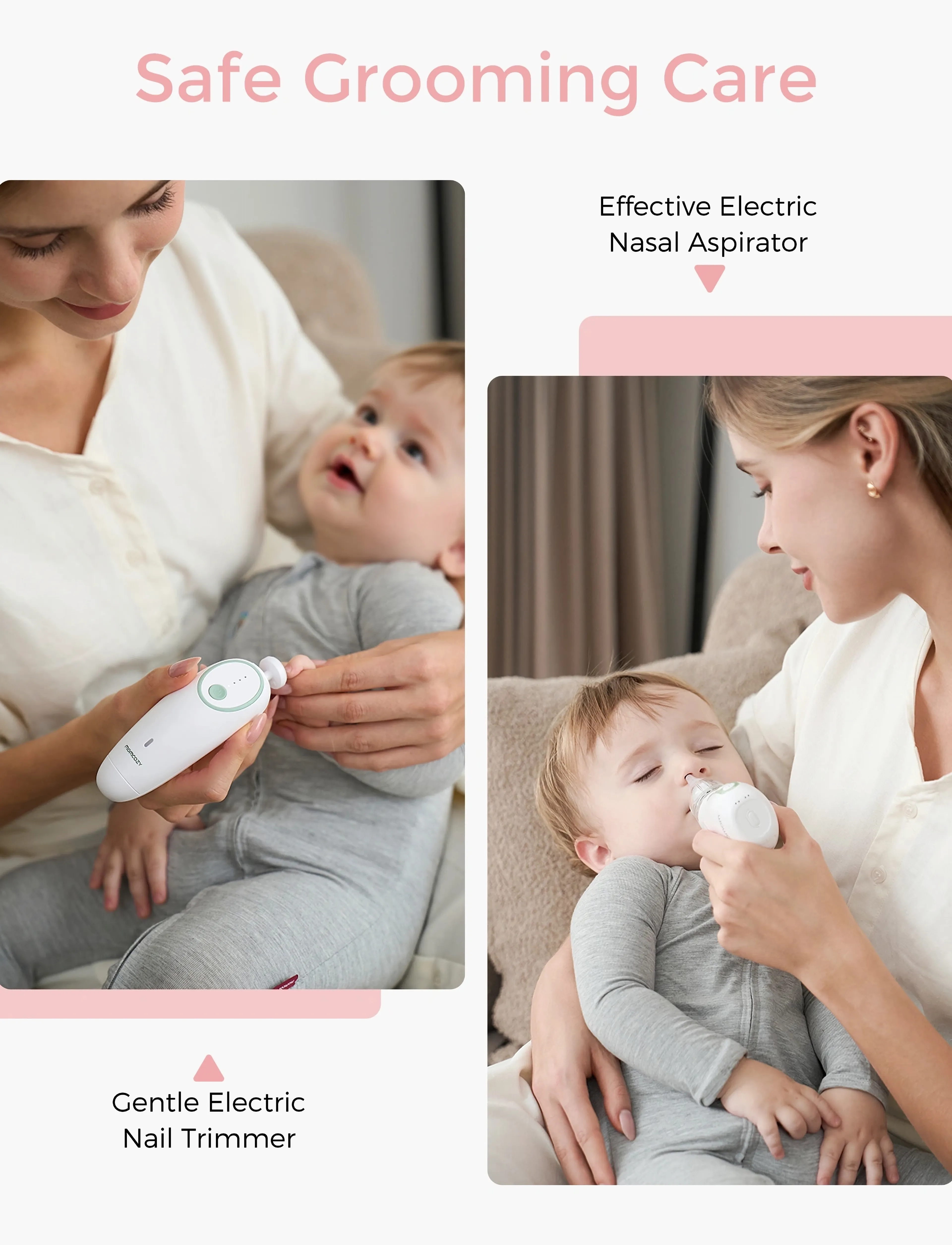 Momcozy - Momcozy  All-in-1 Elite Baby Kit Grooming - thermomètre - multi colour - 3