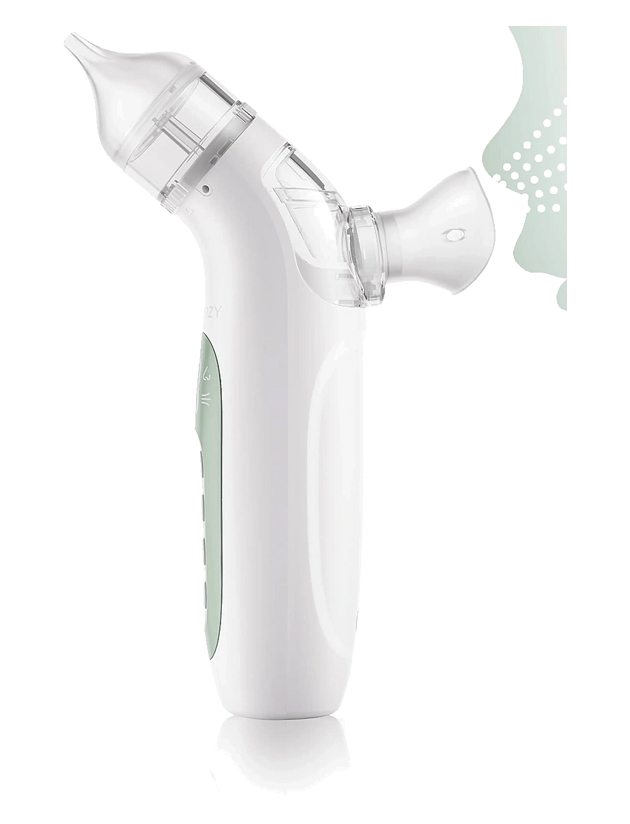 Momcozy - Momcozy BreezyClear™ 2-in-1 Spray & Suction Electric Nasal Aspirator - thermomètre - white - 4