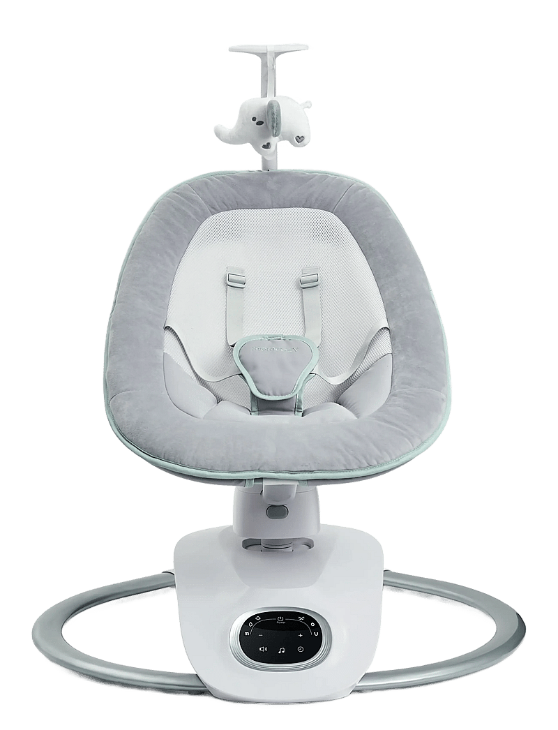Momcozy - Momcozy CocoSway 3D-Motion Electric Baby Swing - babywippen & babyschaukeln - grey - 2