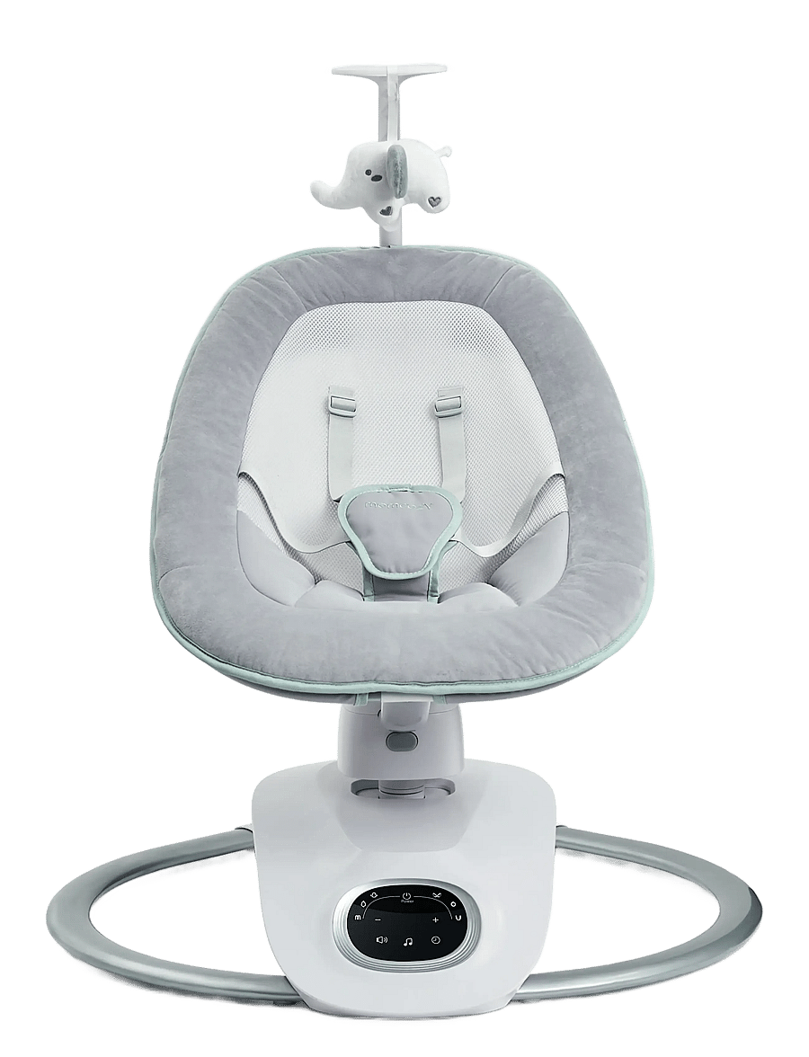 Momcozy - Momcozy CocoSway 3D-Motion Electric Baby Swing - babywippen - grey - 2