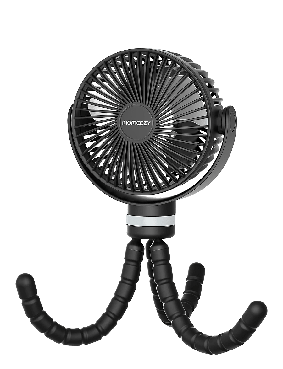 Momcozy - Momcozy Portable Stroller Fans Black - black - 1
