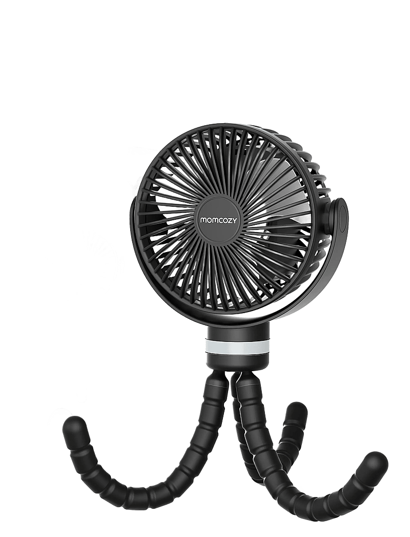 Momcozy - Momcozy Portable Stroller Fans Black - black - 2