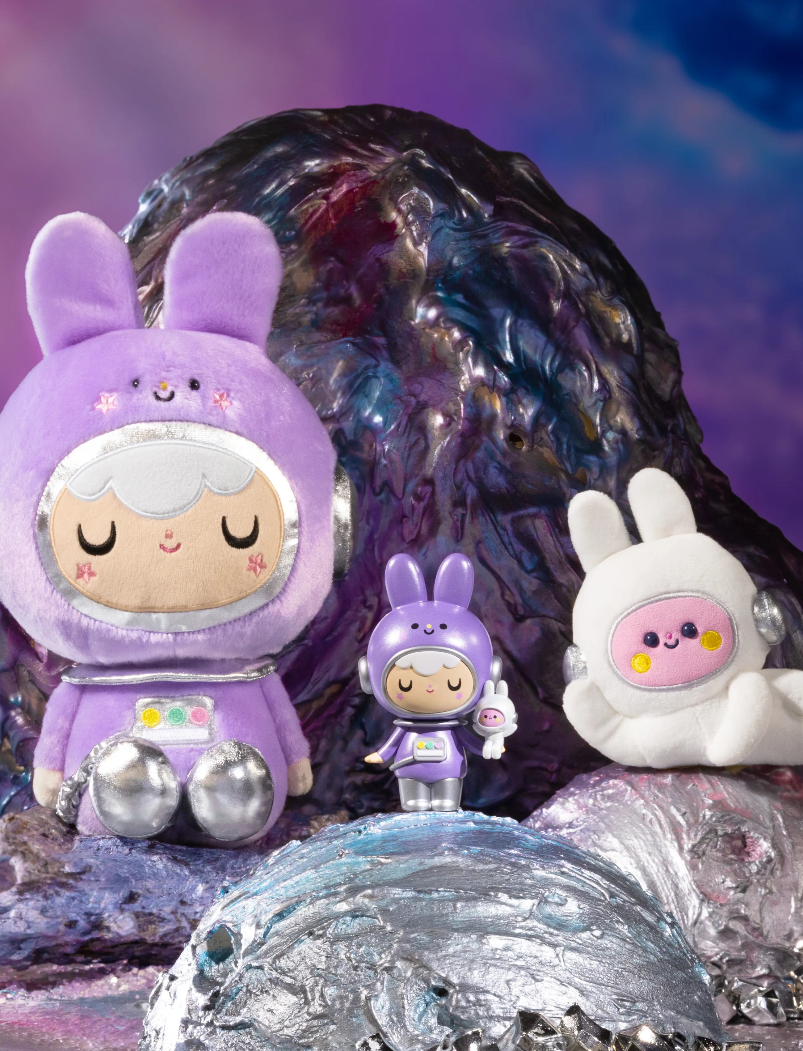Momiji - Momiji Out Of This World Astro Bunny Plush 25cm - mjuka leksaker - multi - 0