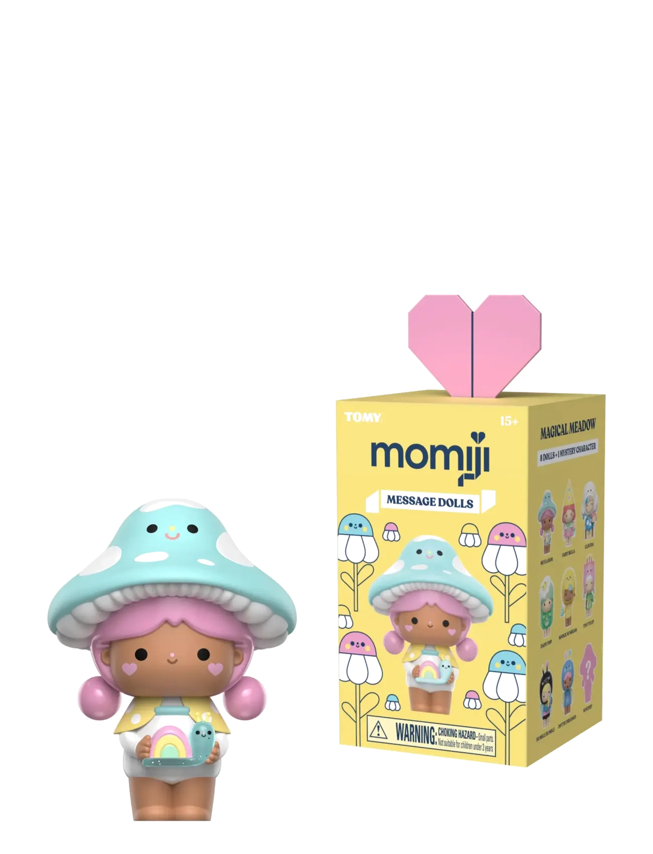 Momiji Momiji Magical Meadow Vinyl Message Dolls 7,5cm - Lelut - MULTI / multi