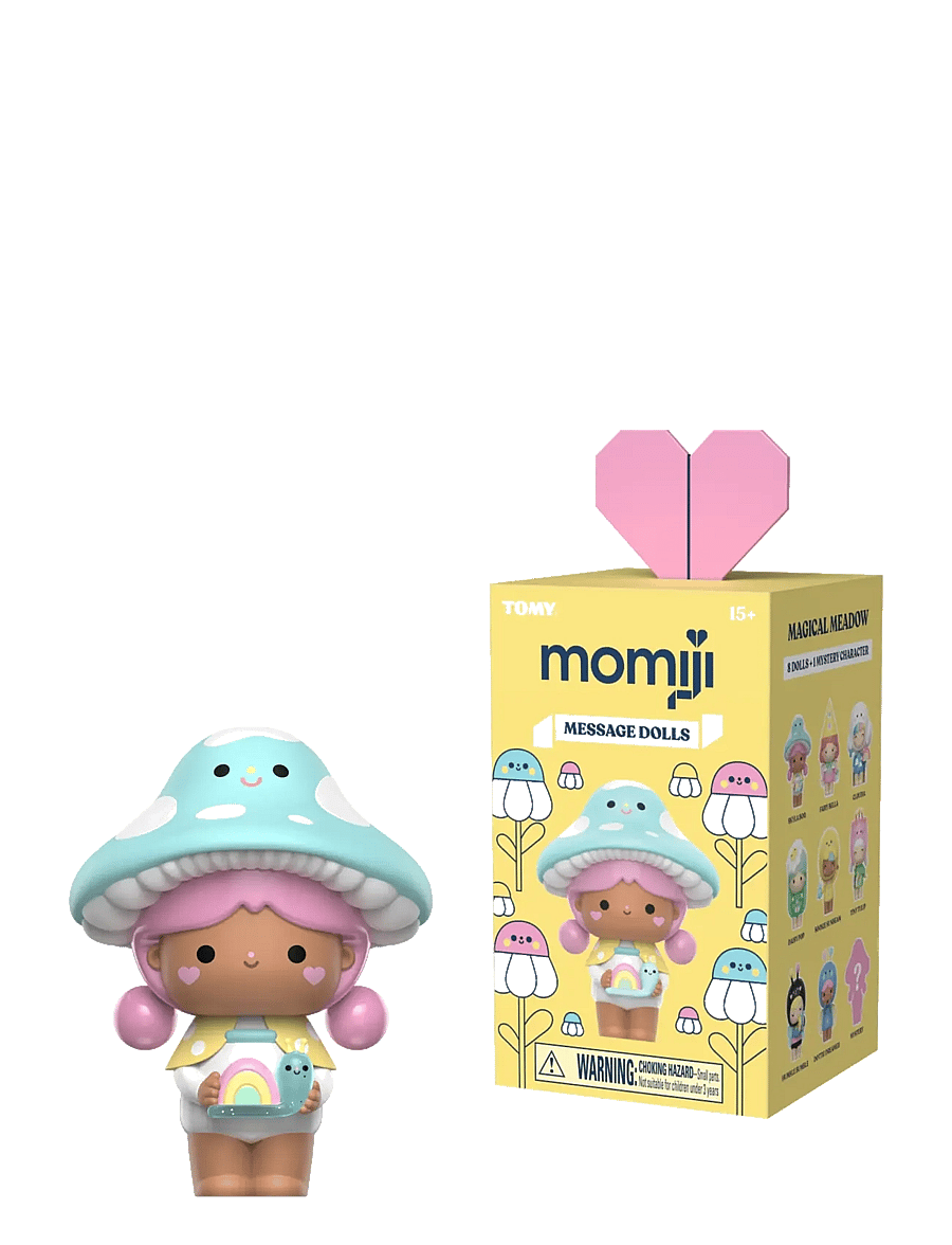 Momiji - Momiji Magical Meadow Vinyl Message Dolls 7,5cm - dockor - multi - 1