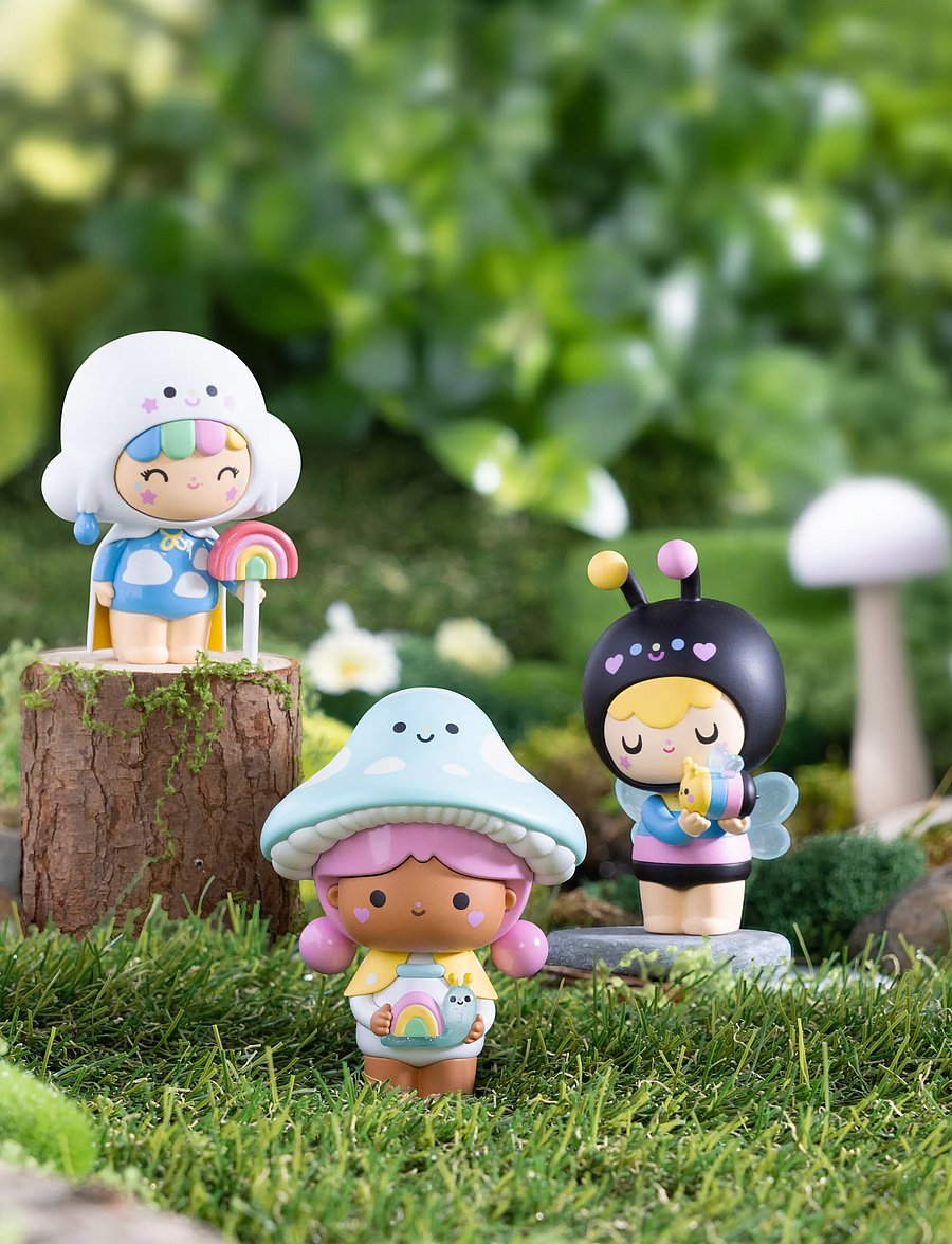 Momiji - Momiji Magical Meadow Vinyl Message Dolls 7,5cm - dockor - multi - 0