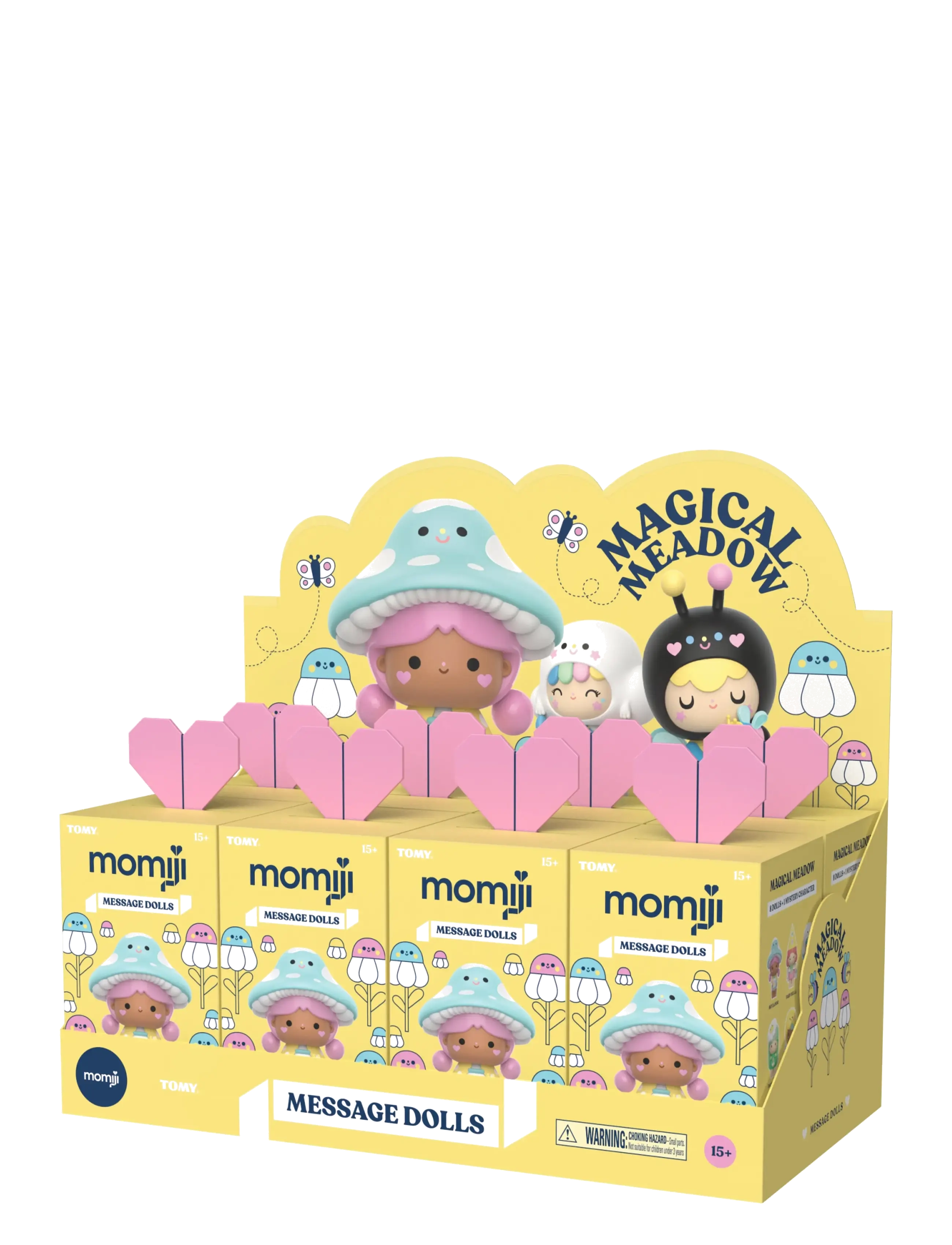 Momiji - Momiji Magical Meadow Vinyl Message Dolls 7,5cm - multi - 3