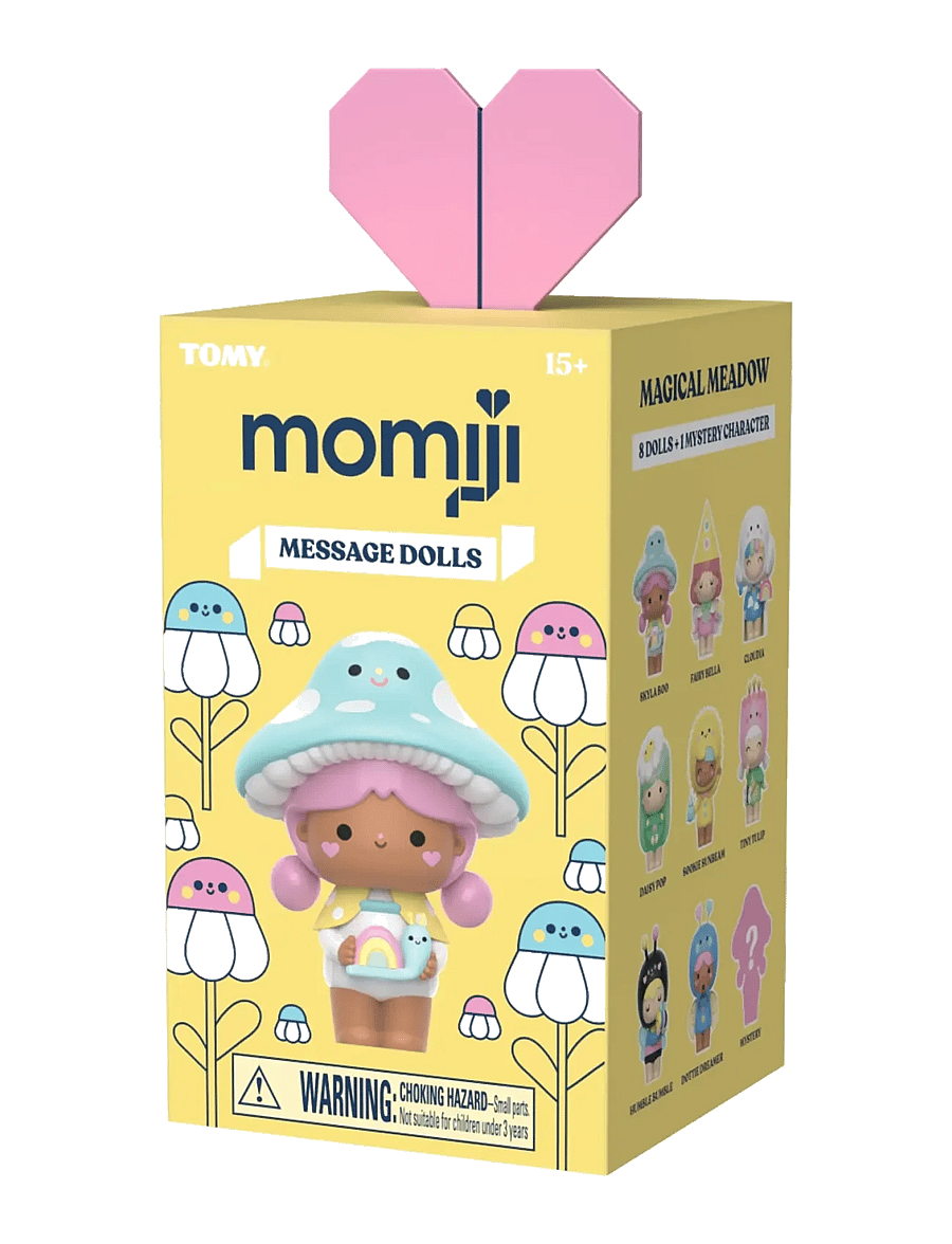 Momiji - Momiji Magical Meadow Vinyl Message Dolls 7,5cm - dockor - multi - 5