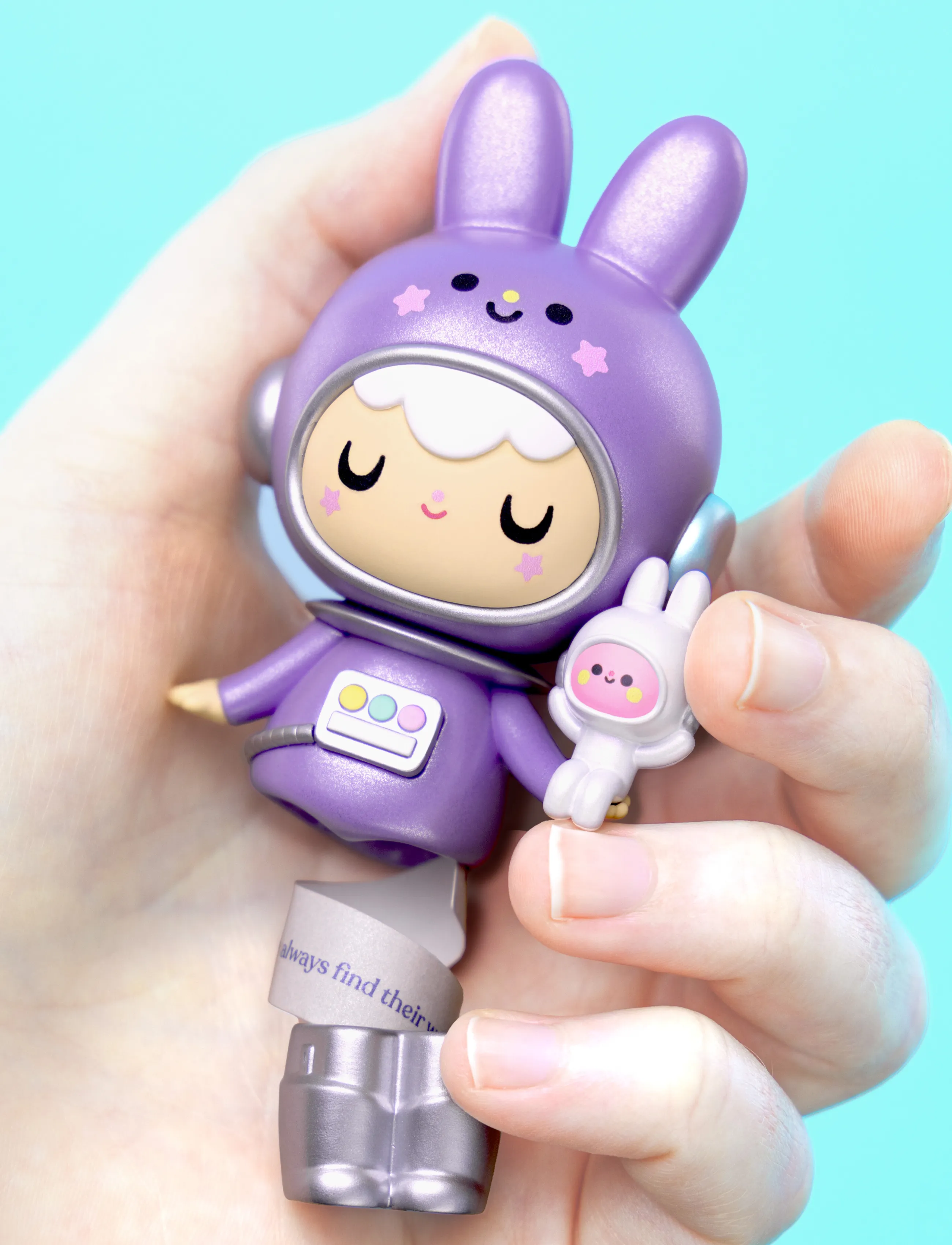 Momiji - Momiji Out Of This World Vinyl Message Dolls 7,5cm - multi - 0