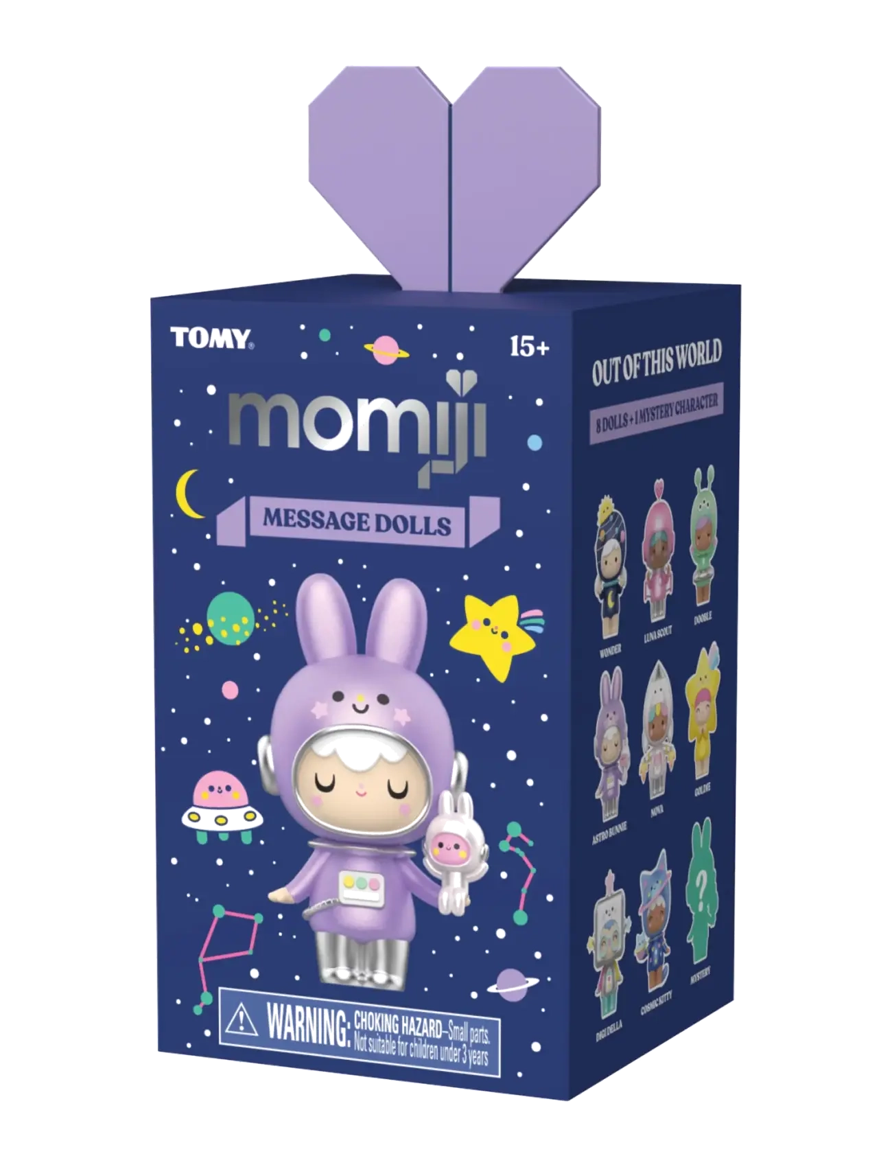 Momiji - Momiji Out Of This World Vinyl Message Dolls 7,5cm - multi - 5