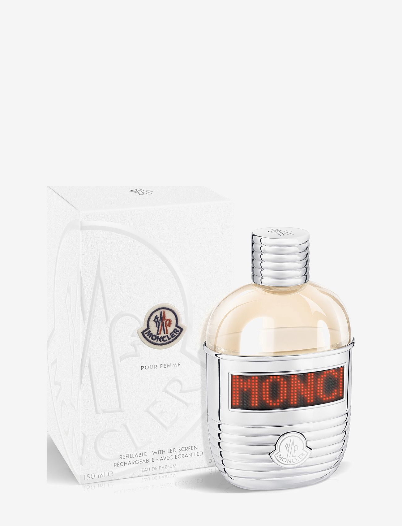 Moncler - MONCLER Pour Femme Eau de parfum refillable 150 ML - parfumer - clear - 1