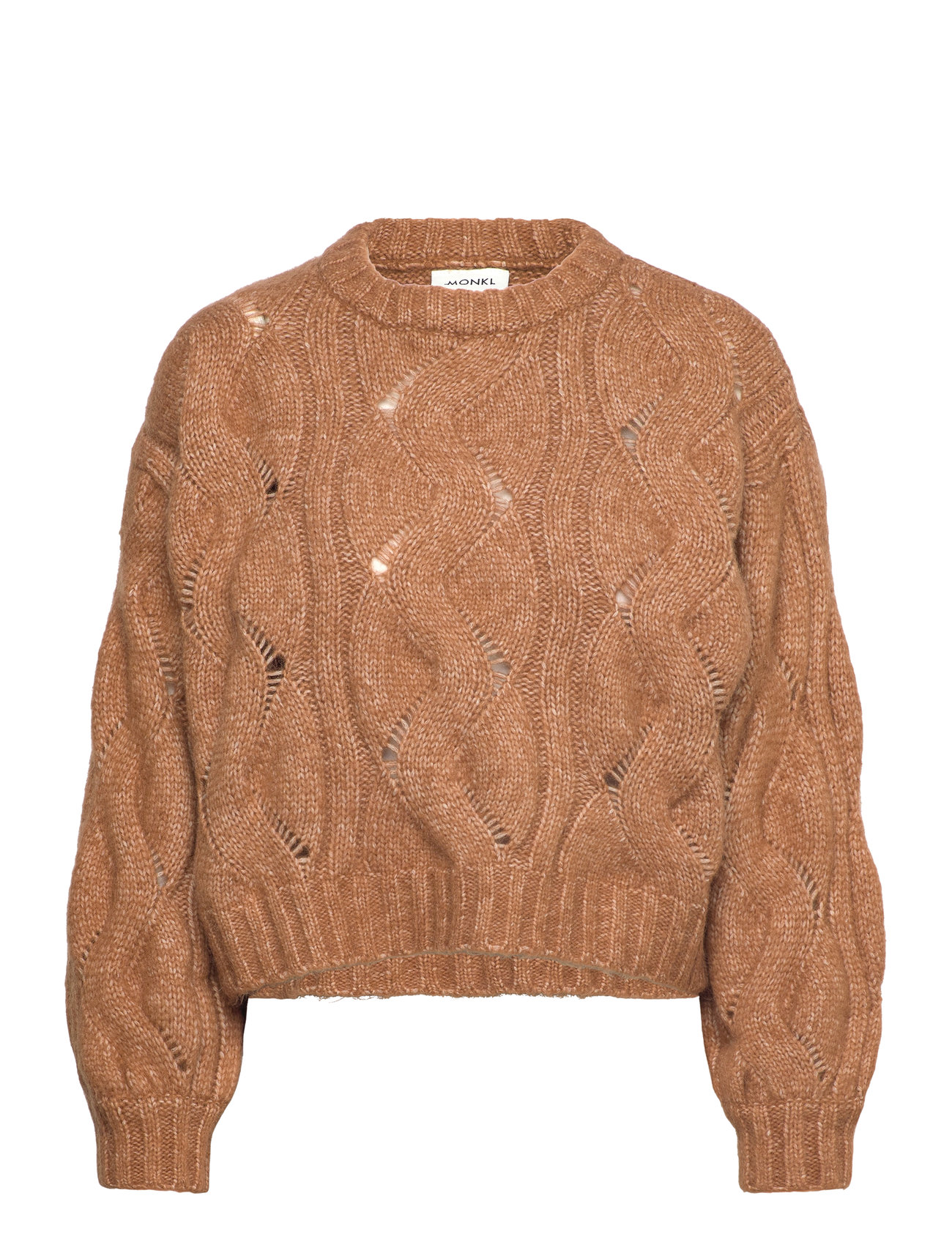 Monki Short Cable Knitted Sweater - - XXS 1