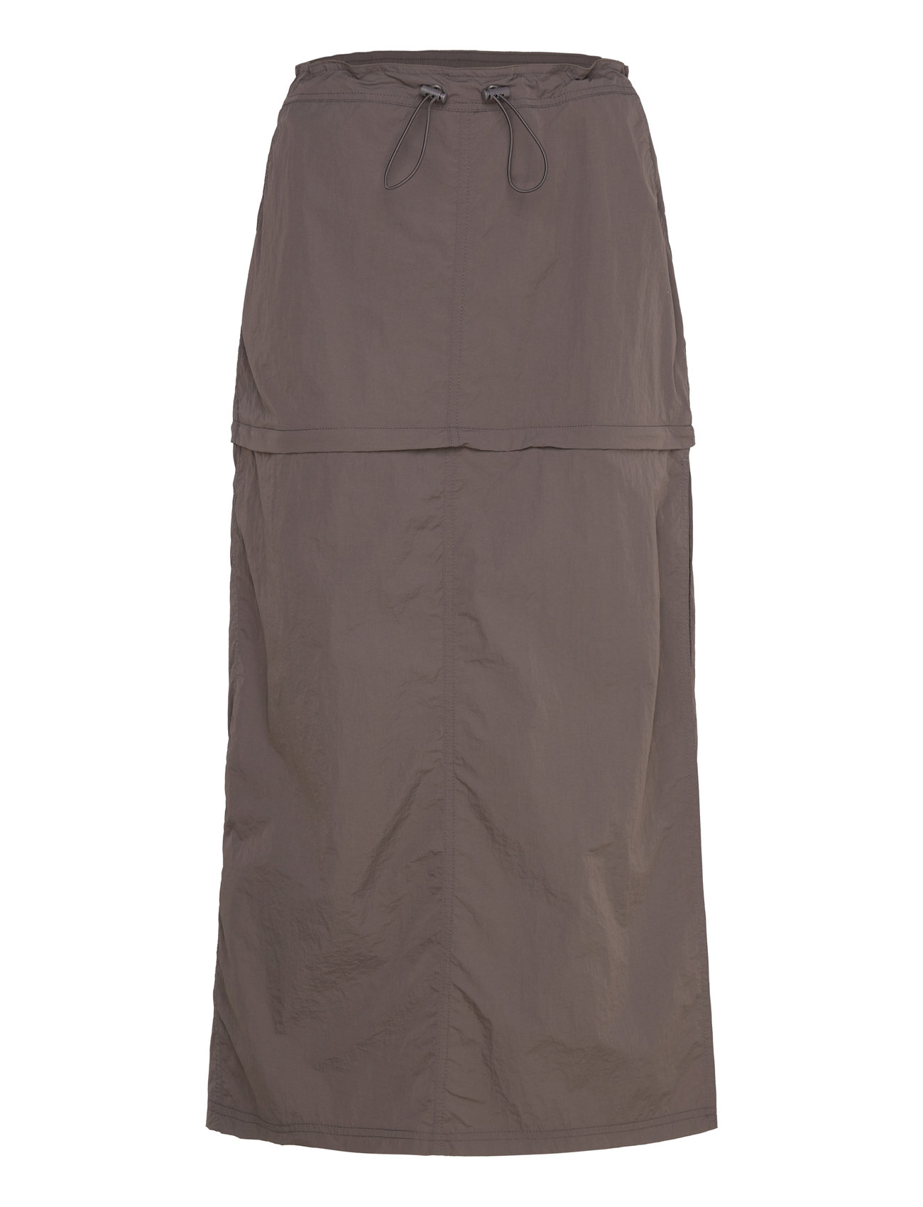 Monki Maxi Cargo Skirt - Grey - XS