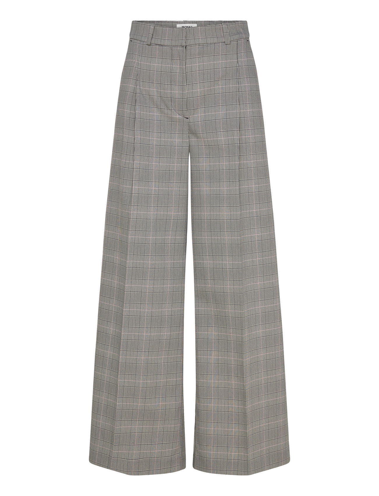 Monki High Waisted Wide Leg Suiting Trousers - - 34 3