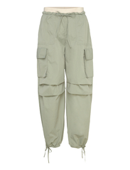 【新品未使用】MY_ NYLON CARGO PANTS[SUMI] Monki Loose Nylon Cargo Trousers (MNK1266623) - Cargo pants