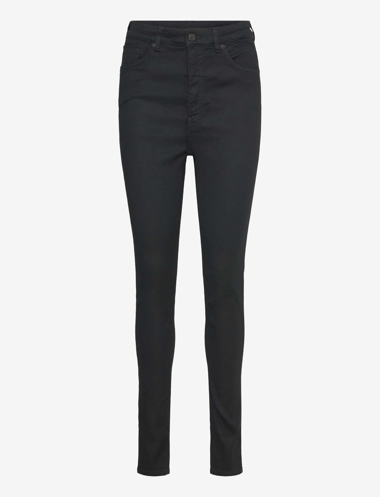 Monki - Oki high waist tight jeans - skinny jeans - black - 0