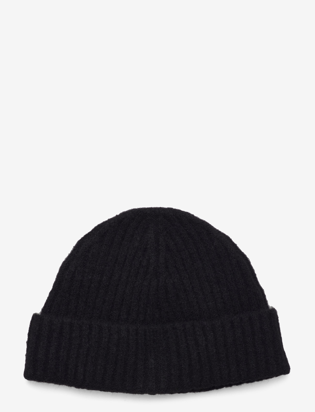Monki - Ribbed beanie - mützen - black - 0