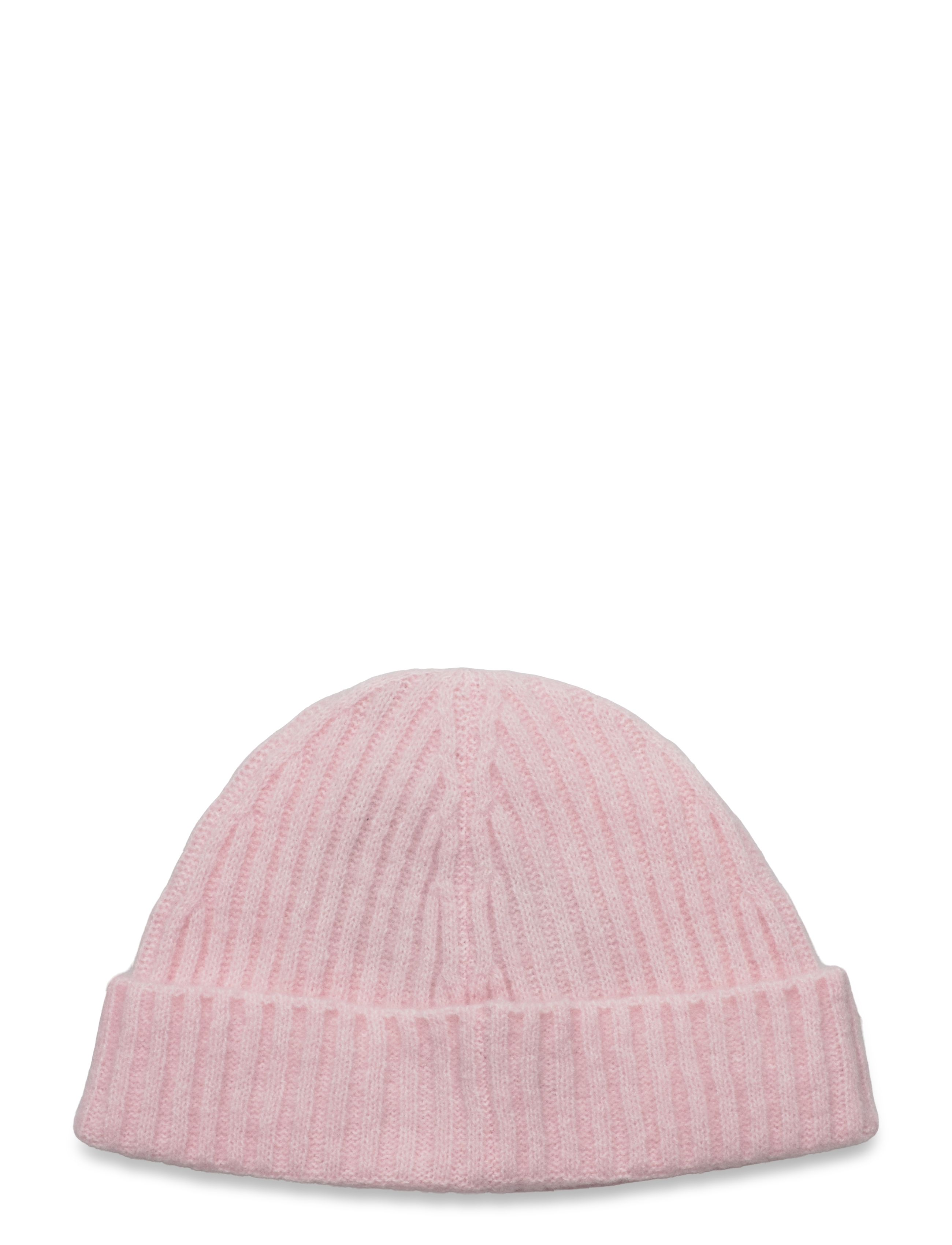 Monki Ribbed Beanie, One Size, Headwear, Rosa - Beanies, Frauen