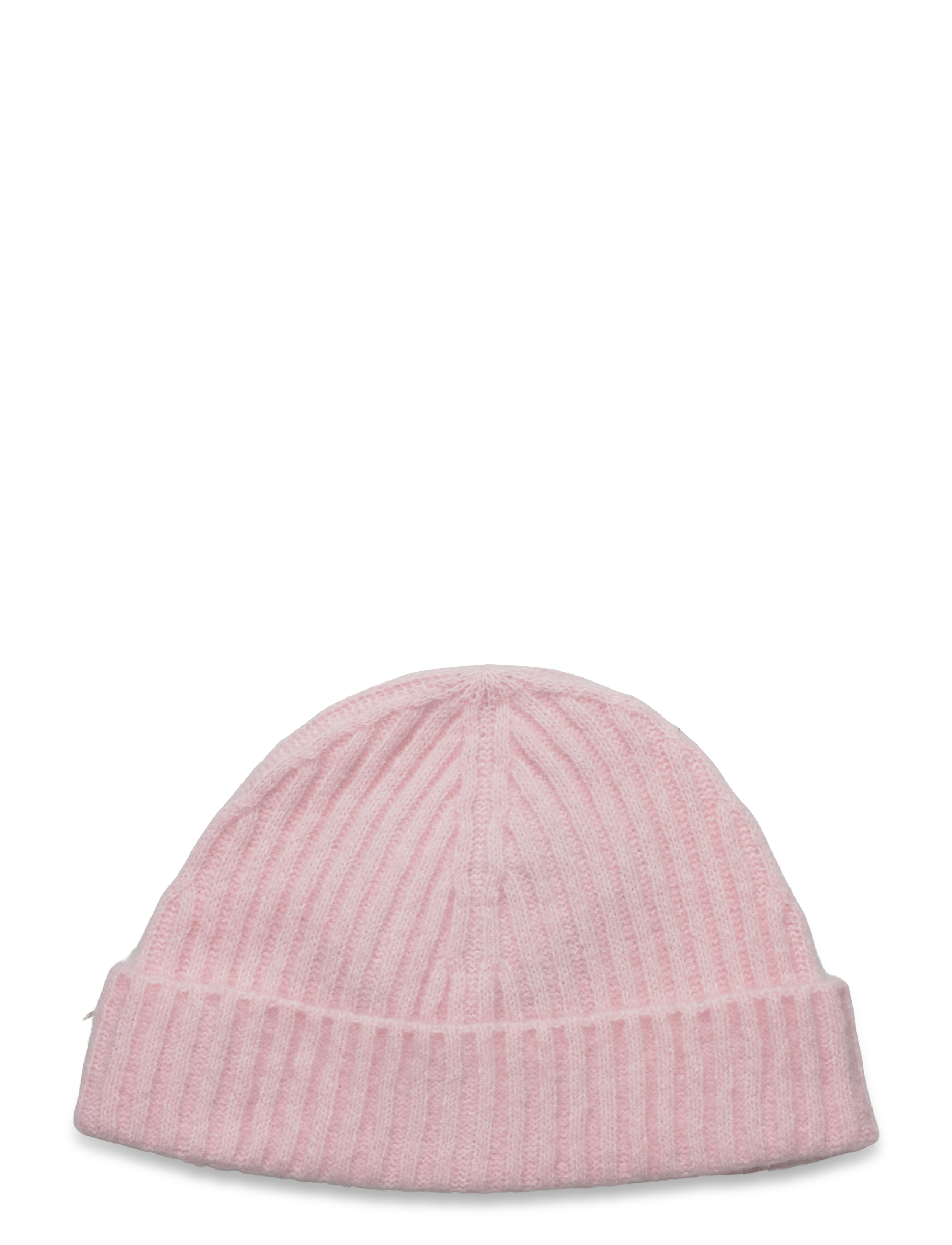 Monki - Ribbed beanie - mützen - light pink - 1