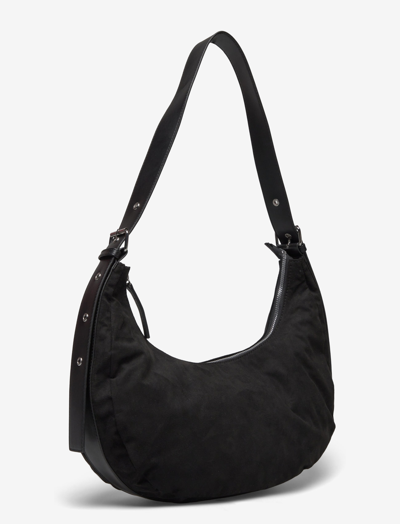 Monki Nylon Monki Black Shoulder Bag Baguette Tasche Handtasche