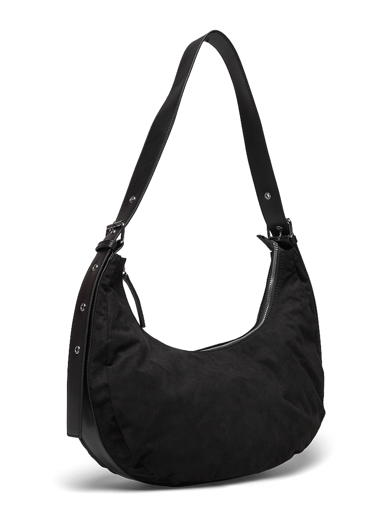 Monki Nylon Monki Black Shoulder Bag Baguette Tasche Handtasche