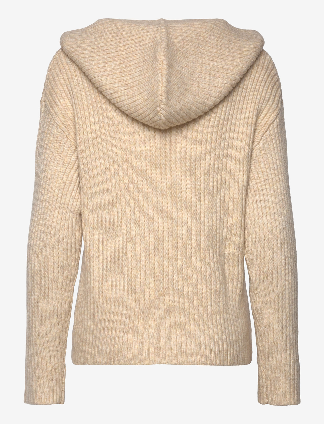 Monki Rib Knit Wool Blend Hooded Sweater (MNK1218444) Jumpers