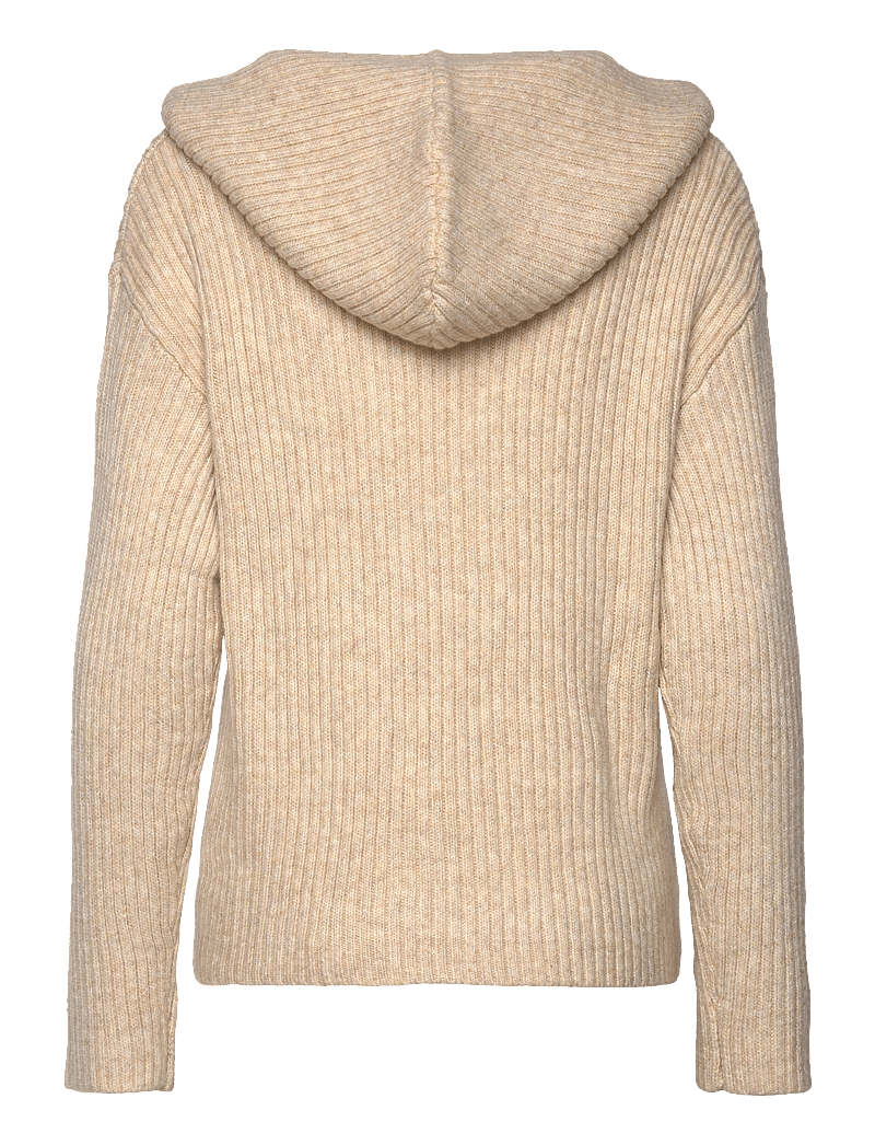 Monki Rib Knit Wool Blend Hooded Sweater (MNK1218444) Jumpers