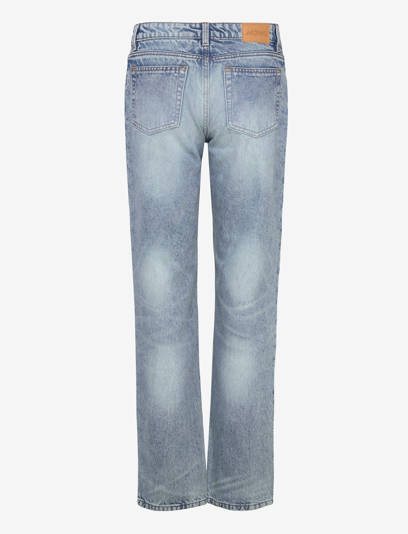 Monki - Moop Low Waist Straight Jeans - space blue - 1