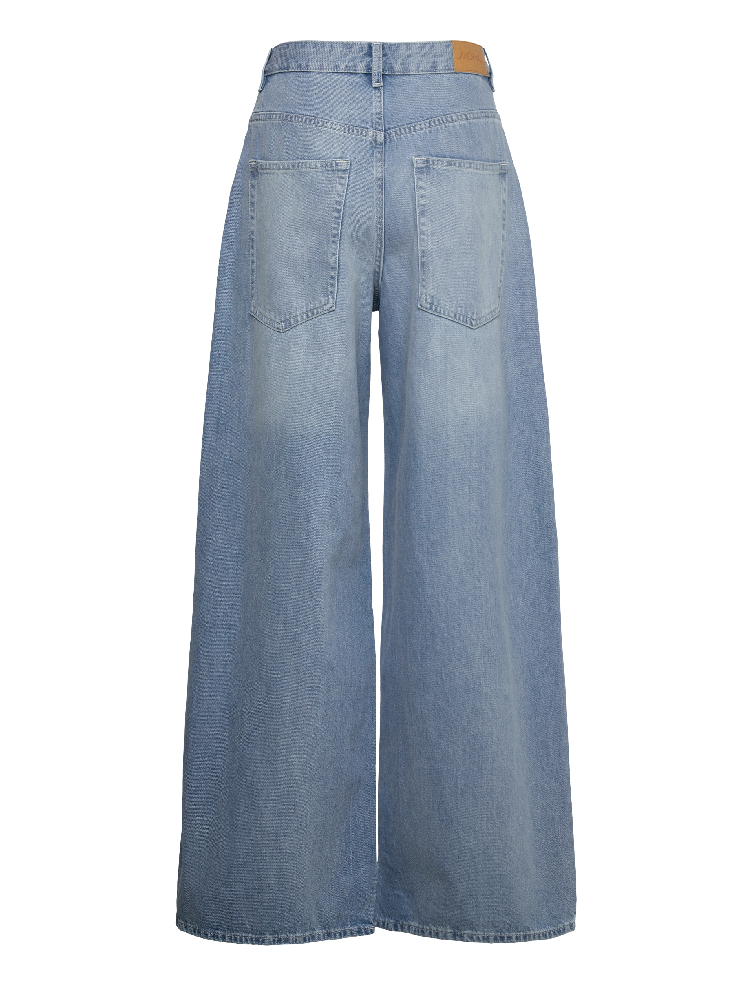 Monki - Giga low waist loose jeans - blue - 1
