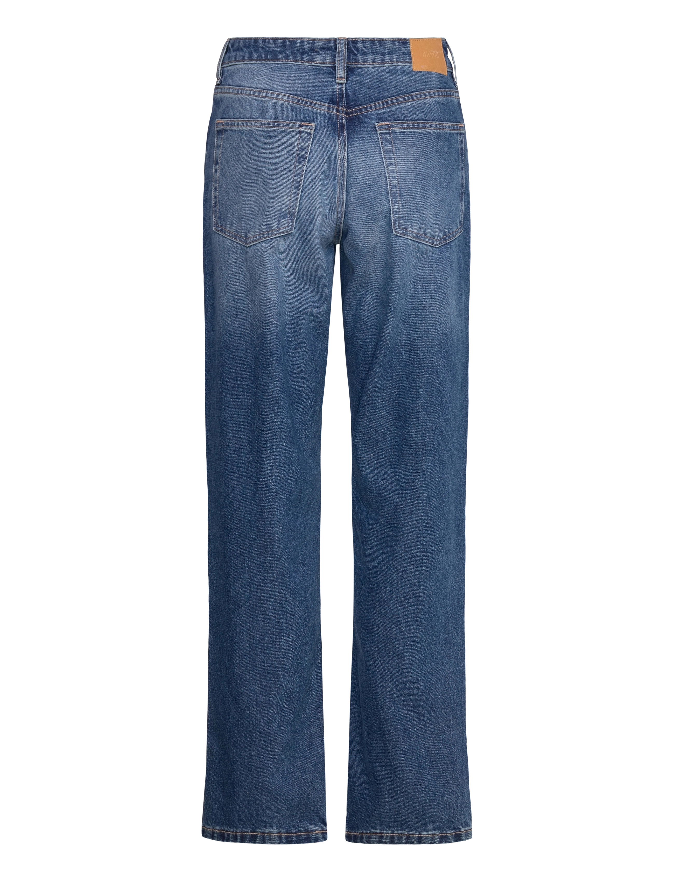 Monki - Aimo Mid Straight Jeans - straight jeans - blue medium dusty - 1