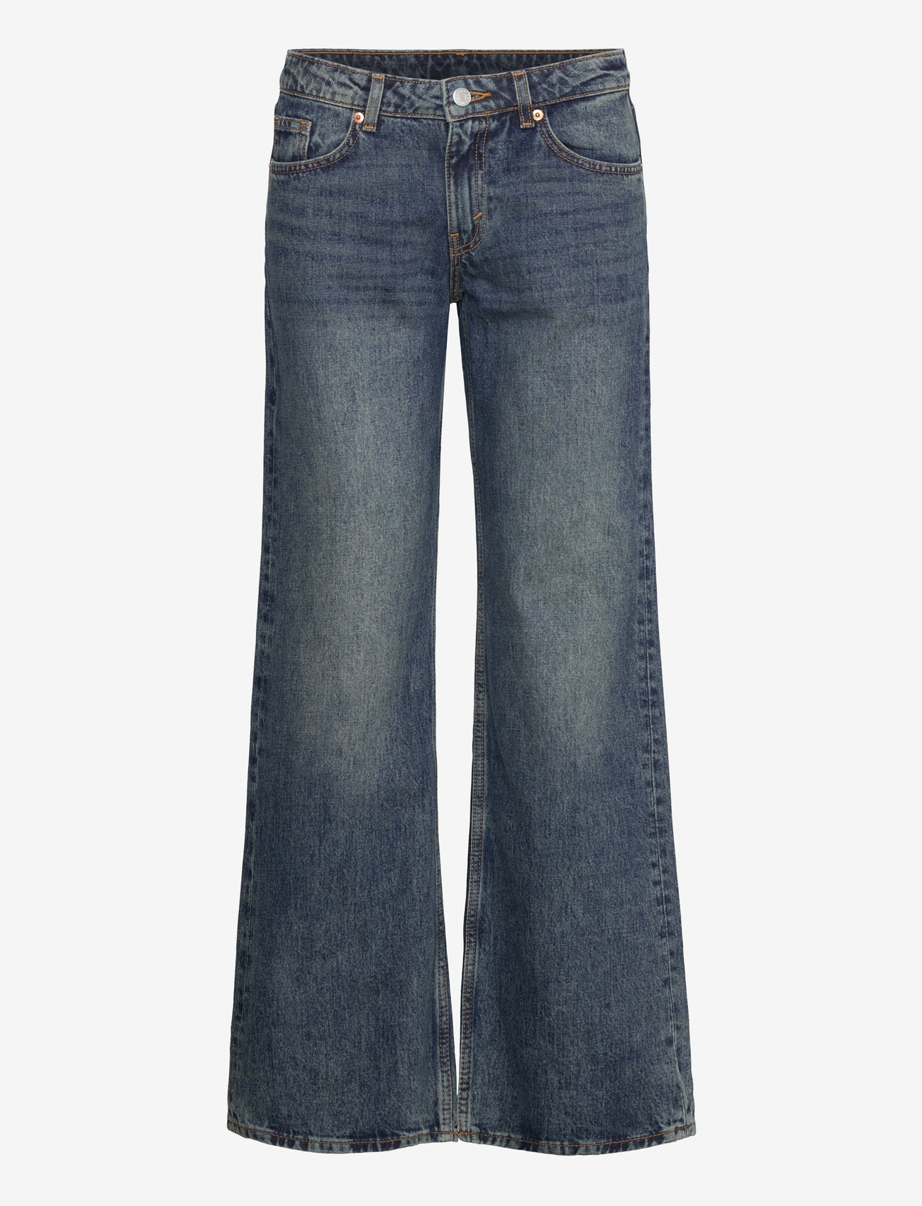 Low wide jeans