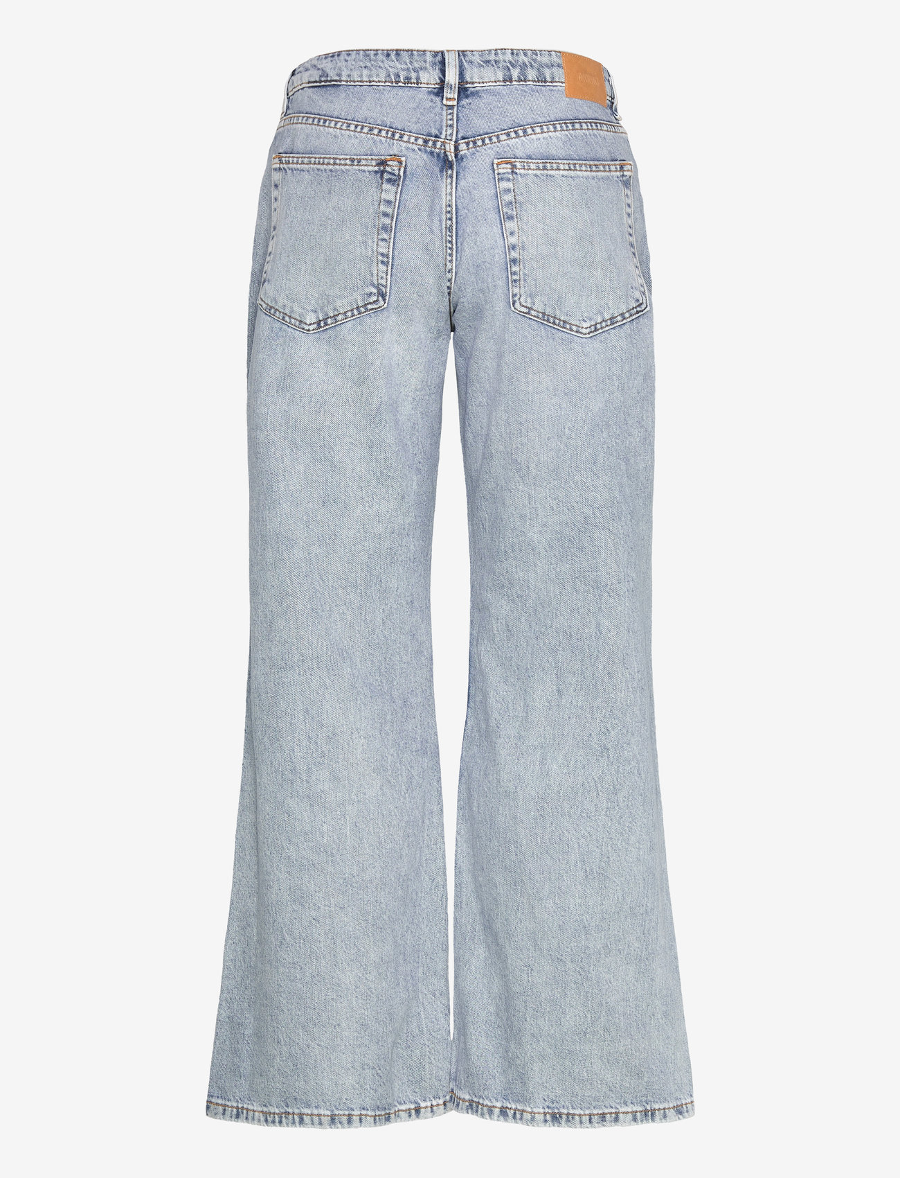 Monki - Kiri Low Waist Loose Flared Jeans - flared jeans - blue light - 1