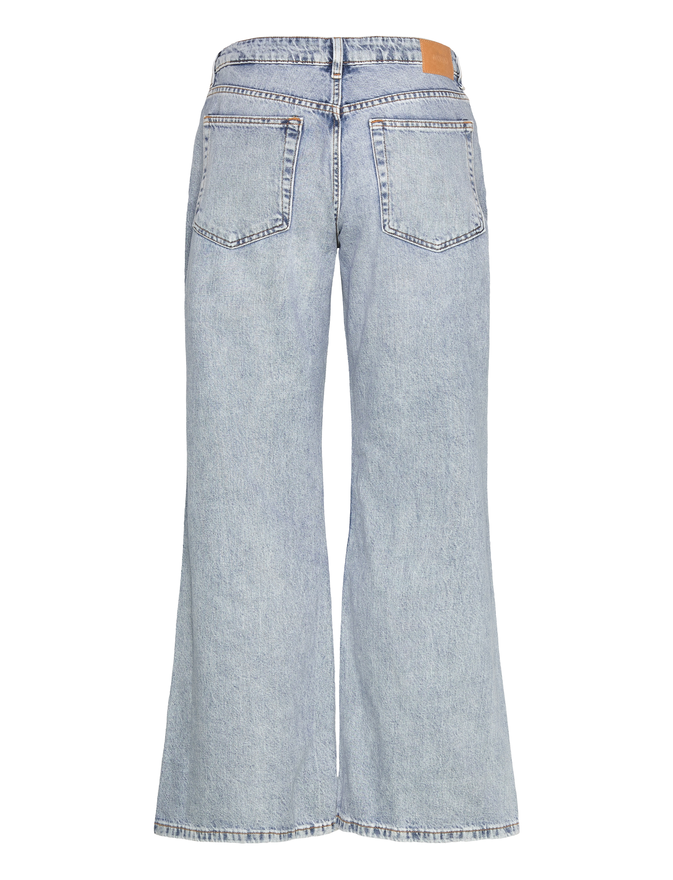 Monki - Kiri Low Waist Loose Flared Jeans - jeans évasés - blue light - 1
