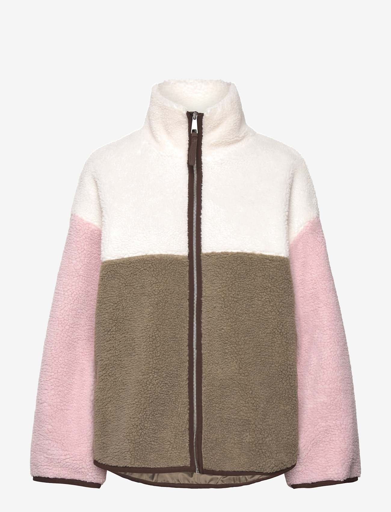 Loose fleece jacket
