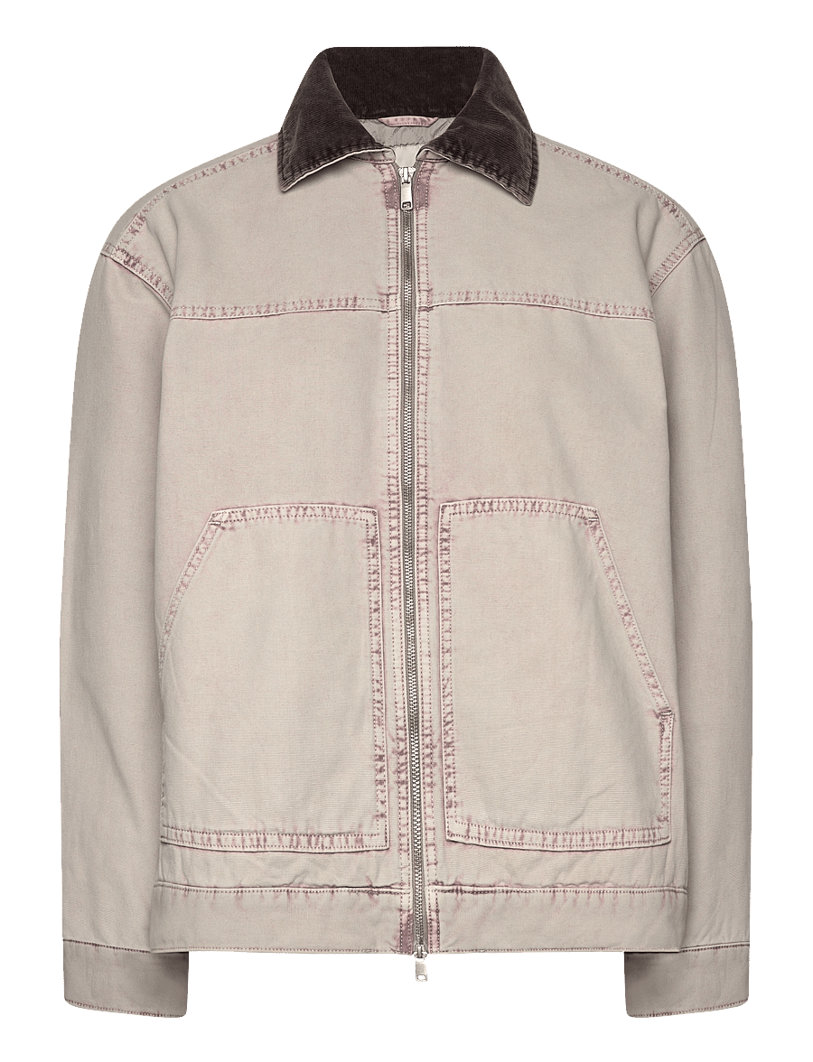 Monki - Padded Cotton Canvas Jacket - beige medium dusty - 0