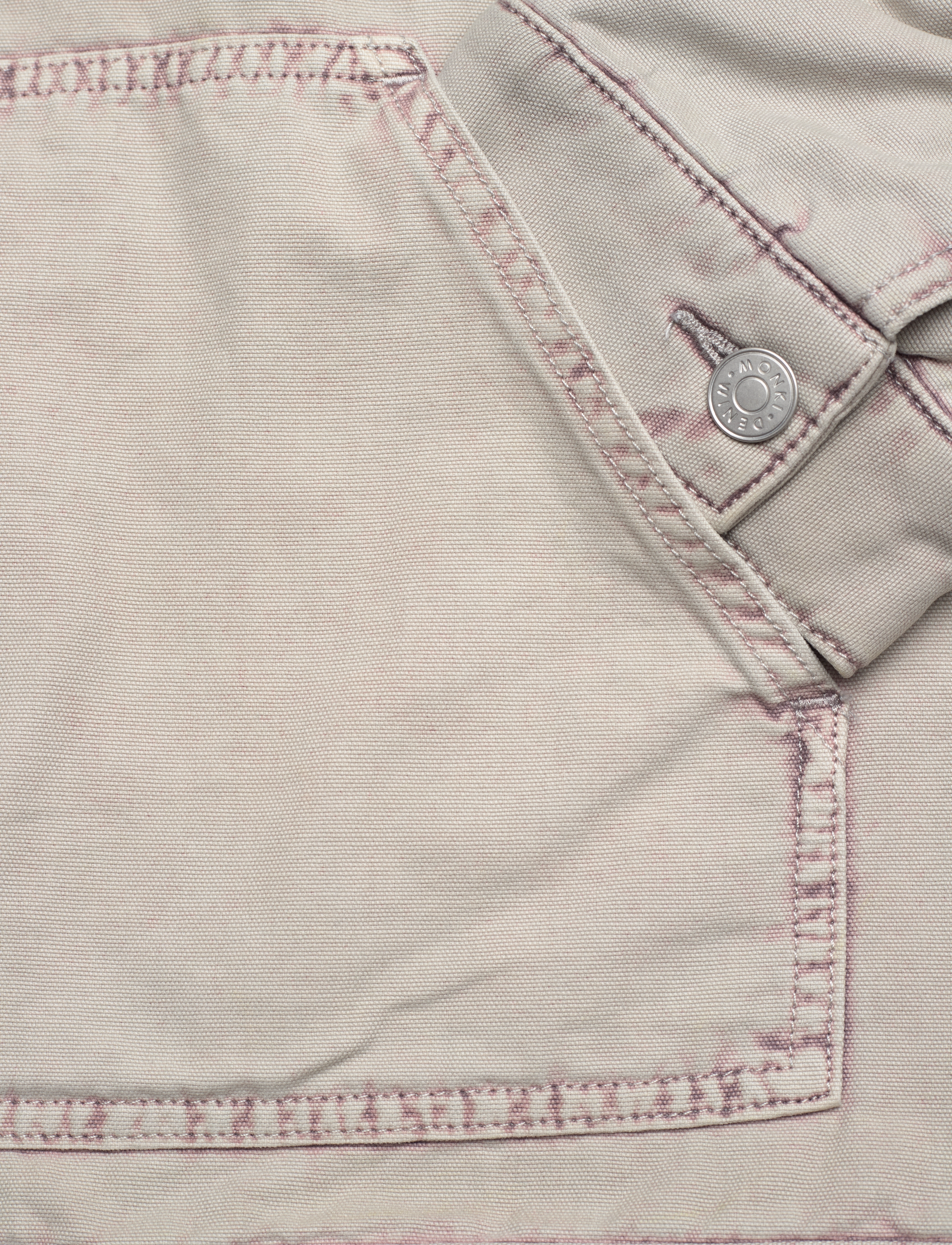 Monki - Padded Cotton Canvas Jacket - beige medium dusty - 3