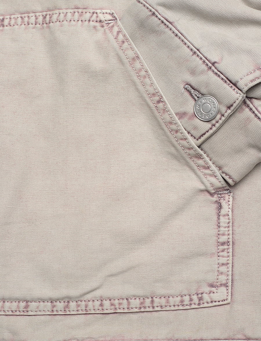 Monki - Padded Cotton Canvas Jacket - beige medium dusty - 3